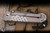 Preowned-Chris Reeve Knives Umnumzaan FDE Titanium 3.6" Damascus Tanto 1 of 10
