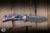 Spartan Blades Custom SHF Harsey Folder Knife "Templar" Titanium 4" Damascus Drop Point