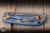 Spartan Blades Custom SHF Harsey Folder Knife "Uncle Sam" Titanium 4" Damascus Drop Point