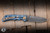 Spartan Blades Custom SHF Harsey Folder Knife "Uncle Sam" Titanium 4" Damascus Drop Point