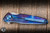 Spartan Blades Custom Pandia Flipper Knife Stormwatch Titanium 3.25" MagnaCut Stonewash 
