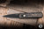Preowned-ProTech Godson Custom Automatic Knife Bronze w/ Dark Matter Gold FatCarbon Inlay 3" Bayonet DLC  002