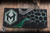 Preowned-Heretic Knives Manticore X OTF Automatic Knife Grenade Grip Aluminum Green 3.75" Recurve Stonewash H033F-2A-GRN
