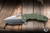 Heretic Knives Martyr Manual Folding Knife OD Green Polymer 3" MagnaCut Tanto Stonewash H057-2A-GRN