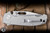 Preowned-Demko Knives MGAD20 Folding Knife K1 Textured Titanium 3.6" 3V Clip Point