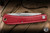 Preowned-Great Eastern Cutlery #215124 Bull Buster Farm and Field Tool Red Linen Micarta 3.6" 1095 Drop Point Satin