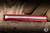 Preowned-Great Eastern Cutlery #215124 Bull Buster Farm and Field Tool Red Linen Micarta 3.6" 1095 Drop Point Satin
