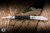 Preowned-Great Eastern Cutlery #321224 Engineer Pocket Knife Gabon Ebony 2.75" 1095 Clip Point/Pen Polished