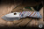 Preowned-Medford Knives Fat Daddy Folding Knife Flamed/Bronze Titanium 4" S45VN Drop Point