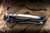 Preowned-Medford Knives Praetorian Ti Folding Knife SPC Fade Blue Titanium 3.75" Tanto