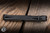 Preowned-Tactile Knife Co. "Rockwall" Folding Knife Black Titanium 2.84" MagnaCut DLC