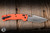 Preowned-Benchmade Hunt Taggedout AXIS Lock Folding Knife Orange Polymer 3.5" 154 Clip Point Stonewash 15535
