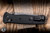 Preowned-Benchmade Bailout AXIS Lock Folding Knife Black Aluminum 3.4" M4 Tanto Tungsten Gray 537GY-03