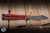 Preowned-Benchmade Necron Balisong Butterfly Knife Ruby Red G10 4.6" S30V Scimitar Blackwash  99BK-1
