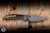 Hypercut Knives "Bikkhu" Folding Knife Titanium/Shipwreck Camo Carbon Inlay 3.25" S45VN Persian 0212