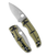 Spyderco Shaman Salt Folding Knife Yellow/Black G10 3.6" MagnaCut PlainEdge Satin 229GBKYLMCP