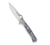 Spyderco Thyn Folding Knife Titanium/Dark Matter Polar Carbon Fiber 2.94" M390 Drop Point Satin C279TIP