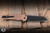 Preowned-Protech Staccato Malibu 2 Custom Folding Knife Burnt Copper 3.25" 20CV Reverse Tanto Black
