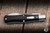 Jack Wolf Knives Coffin SlipJoint Folding Knife Black Smooth Bone 2.85" 14C28N Satin