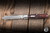 Jack Wolf Knives Coffin SlipJoint Folding Knife Lava Flow Fat Carbon 2.85" 14C28N Satin