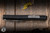 Preowned-Microtech Hera II OTF Automatic Knife Black Aluminum 3.85" Dagger Apocalyptic Stonewash 1702-10AP
