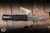 Preowned-Microtech Hera II OTF Automatic Knife Black Aluminum 3.85" Dagger Apocalyptic Stonewash 1702-10AP