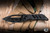 Heretic Knives Custom Koschei Folding Knife DLC Titanium 3.5" Chad Nichols Wavepool Damascus