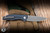Shirogorov Knives Neon Folding Knife Blue E-Kamo Titanium 3.25" Elmax Stonewash
