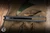 Hypercut Knives Cretin Folding Knife Shipwreck Camo Carbon/Bronze Accents 3.2" S45VN Wharncliffe