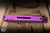 ProTech TR-3 Integrity Manual Purple Aluminum 3.5" MagnaCut Spear Point Black DLC INT1103-LTD-PURPLE