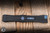 Microtech Marfione Select Nemesis IV Automatic OTF Knife Black Aluminum/Antique Blue Ti Accents 4.4" M390 Dagger Apocalyptic 1152-10APMS2