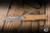 Microtech Hera II Mini OTF Automatic Knife Tan Aluminum 3" M390 Recurve Apocalyptic 1705M-10APTA