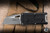 Microtech Exocet II OTF Knife/Money Clip Black Aluminum 2.34” M390 Wharncliffe Apocalyptic 1156-10AP