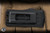 Microtech Exocet II OTF Knife/Money Clip Black Tactical Aluminum 2.34” M390 Wharncliffe Black 1156-1T