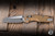 Microtech MSI Mini Ram-Lok Folding Knife Tan Fluted Aluminum 3.25" M390 Apocalyptic 210M-10APFLTA