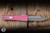 Core Edge Knives 0331 Pulsar OTF Auto Knife Textured Pink Aluminum 3.35" MagnaCut Drop Point BB