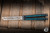 Squid Industries Inked Nautilus Butterfly Balisong Trainer Black G10/Teal Aluminum 5" V2 Satin