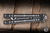 Squid Industries Nautilus Butterfly Balisong Trainer Inked Carbon Fiber/Silver Aluminum 5" V2 Satin