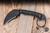 RMJ Tactical Korbin Fixed Blade Knife Black G10 3" 3V Talon Graphite Black
