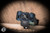Microtech UTX-85 Gen IV OTF Auto Knife Blue X-51 Aluminum 3" M390 Dagger Black 12324-1BLX51S