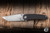Sharknivco Waka V5 Manual Folding Knife Titanium/CamoQuartz 3.35" RWL34 Tanto Hand Rubbed
