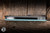 Sharknivco Waka V5 Manual Folding Knife Titanium/Light Blue CamoQuartz 3.35" RWL34 Tanto Hand Rubbed