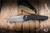 ProTech x Peace Neighbor Avalon Folding Knife Knurled Black Aluminum/Sapphire Blue Accents  4.25" A-421 Stonewash CCKSF26.AVALON.1