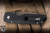 ProTech Vero Synapse 2 Automatic Folding Knife Black Herringbone Aluminum 3.5" MagnaCut Smoky Grey CCKSF26.VERO.1