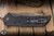 ProTech Mordax Manual Flipper Knife Black Textured Aluminum/Black Lip Pearl 3.5" MagnaCut Antique PVD CCKSF26.MORDAX.1