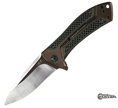 ZERO TOLERANCE 0801CF REXFORD CARBON FIBER BRONZE M390 BLADE