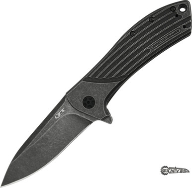 ZERO TOLERANCE 0801 BLACKWASH FLIPPER BLADE ZT0801BW