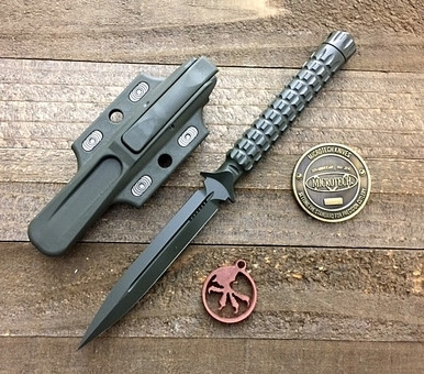 Microtech ADO OD Green DE Fixed Blade 4.5
