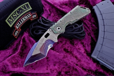 Mick Strider Custom XL Shipwreck Antique Green Titanium Nightmare