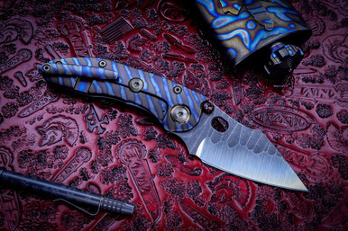 Borka Blades Stitch Flamed Titanium Rock Pattern 2019